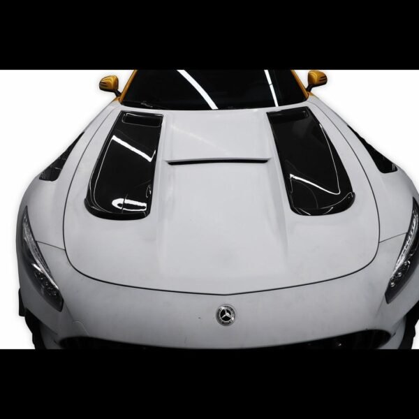AMG Black Series Style Carbon Fiber Front Hood - Mercedes Benz AMG GT - Image 4