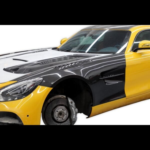 AMG GTR PRO Style Carbon Fiber Front Fender - Mercedes Benz AMG GT - Image 2