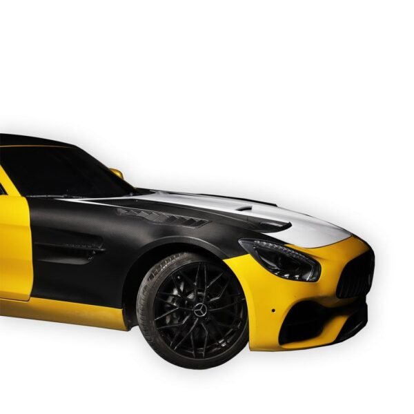AMG GTR PRO Style Carbon Fiber Front Fender - Mercedes Benz AMG GT - Image 4