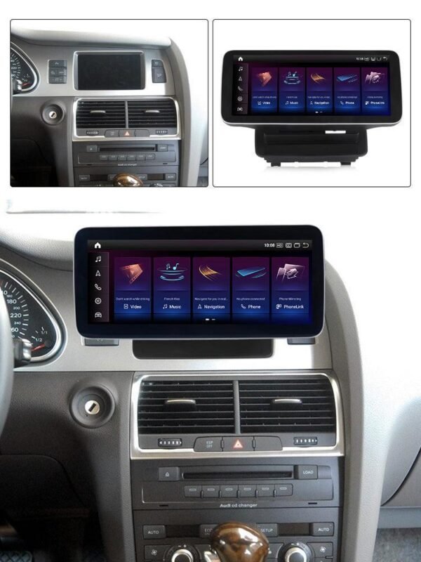 Apple CarPlay & Android Auto Android Screen Upgrade - 2005- 2015 Audi Q7 - Image 2