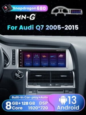 Apple CarPlay & Android Auto Android Screen Upgrade - 2005- 2015 Audi Q7