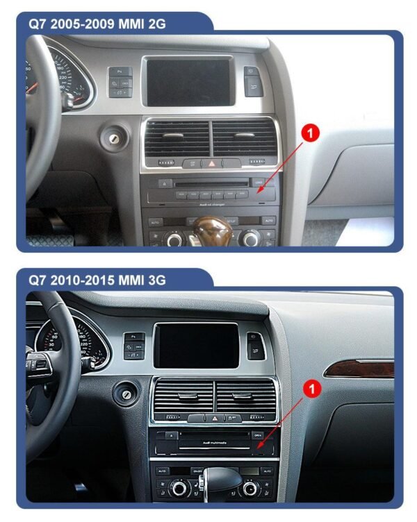 Apple CarPlay & Android Auto Android Screen Upgrade - 2005- 2015 Audi Q7 - Image 4