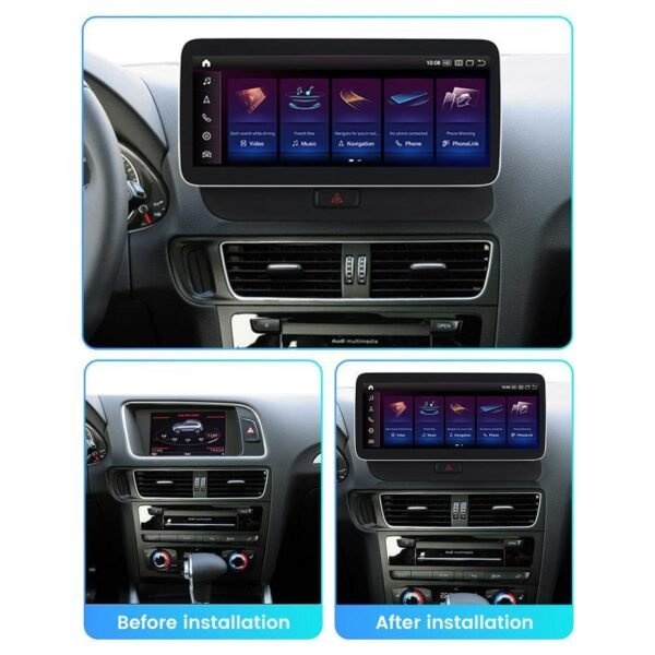 Apple CarPlay & Android Auto Android Screen Upgrade - 2009- 2018 Audi Q5 - Image 3