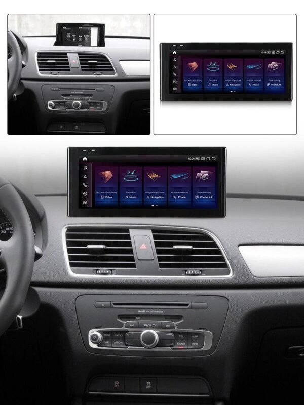 Apple CarPlay & Android Auto Android Screen Upgrade - 2013-2018 Audi Q3 - Image 2