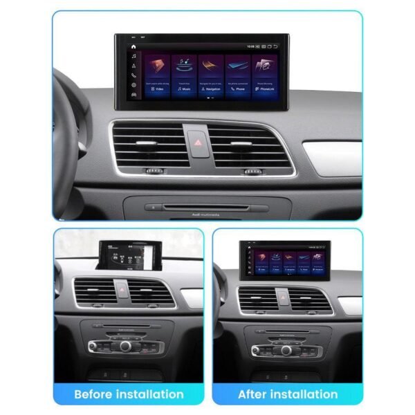 Apple CarPlay & Android Auto Android Screen Upgrade - 2013-2018 Audi Q3 - Image 3