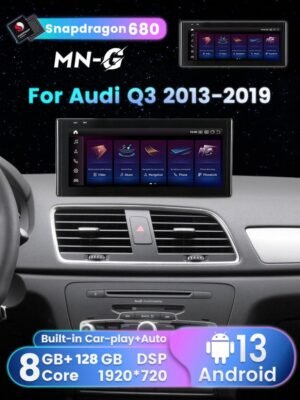 Apple CarPlay & Android Auto Android Screen Upgrade - 2013-2018 Audi Q3