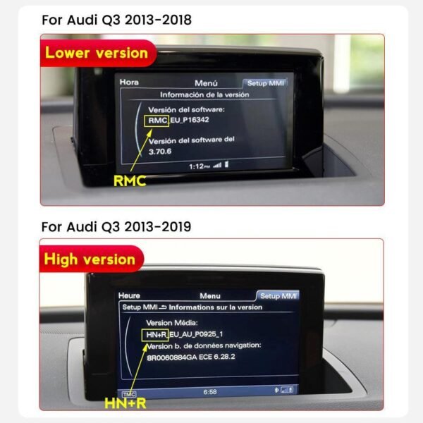 Apple CarPlay & Android Auto Android Screen Upgrade - 2013-2018 Audi Q3 - Image 4