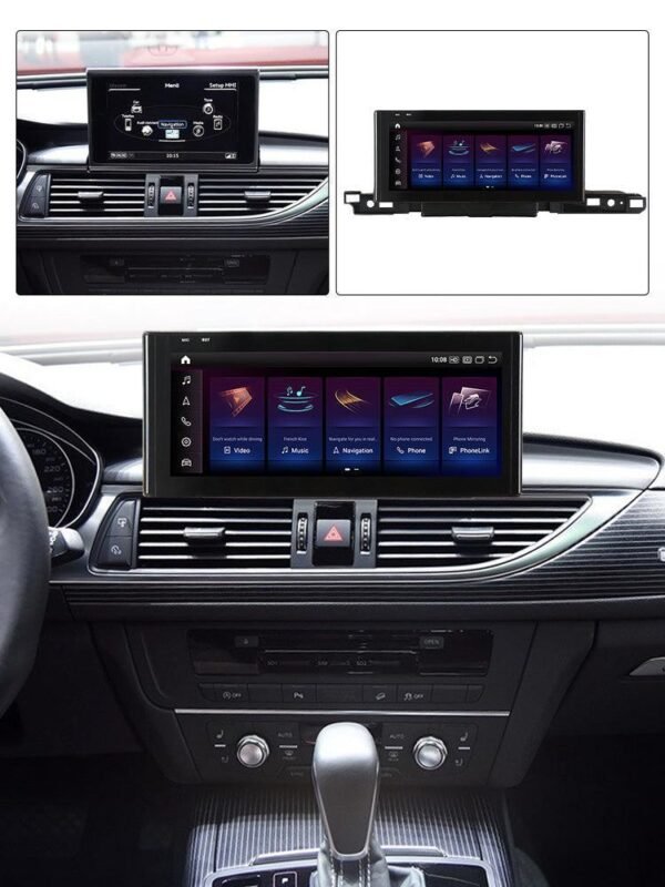 Apple CarPlay & Android Auto Android Screen Upgrade - 2016-2018 Audi A6 & A7 & RS6 & RS7 & S6 & S7 - Image 2