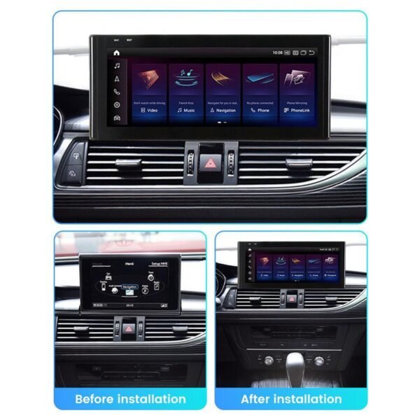 Apple CarPlay & Android Auto Android Screen Upgrade - 2016-2018 Audi A6 & A7 & RS6 & RS7 & S6 & S7 - Image 3