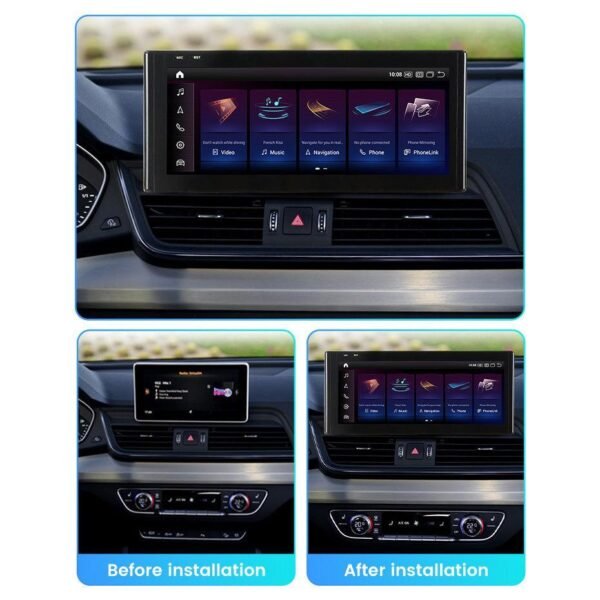Apple CarPlay & Android Auto Android Screen Upgrade - 2017- 2020 Audi Q5 - Image 3