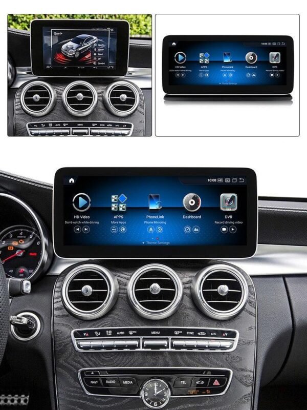 Apple CarPlay & Android Auto Android Screen Upgrade - Mercedes Benz C Class W205 / GLC Class X253 - Image 7