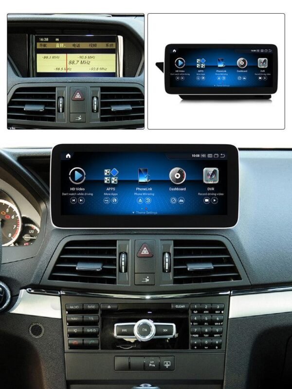 Apple CarPlay & Android Auto Android Screen Upgrade - Mercedes Benz E Class Coupe C207 A207 - Image 7