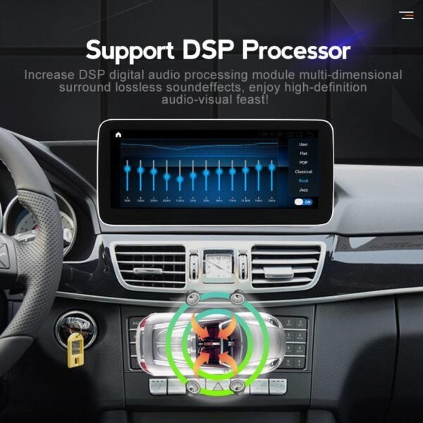 Apple CarPlay & Android Auto Android Screen Upgrade - Mercedes Benz E Class sedan W211 W212 - Image 3