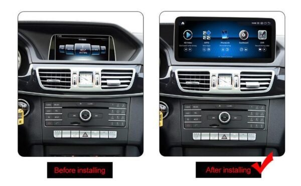 Apple CarPlay & Android Auto Android Screen Upgrade - Mercedes Benz E Class sedan W211 W212 - Image 8