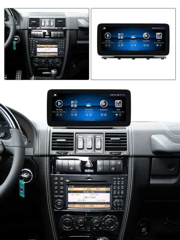 Apple CarPlay & Android Auto Android Screen Upgrade - Mercedes Benz G Class W461 & W463 - Image 3