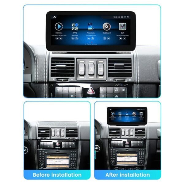 Apple CarPlay & Android Auto Android Screen Upgrade - Mercedes Benz G Class W461 & W463 - Image 5