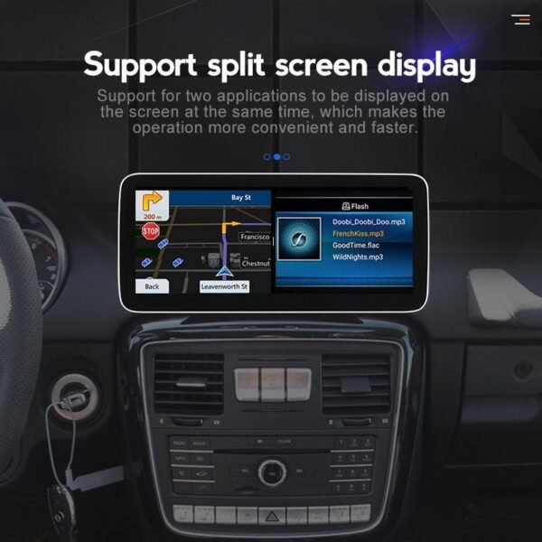 Apple CarPlay & Android Auto Android Screen Upgrade - Mercedes Benz G Class W461 & W463 - Image 7