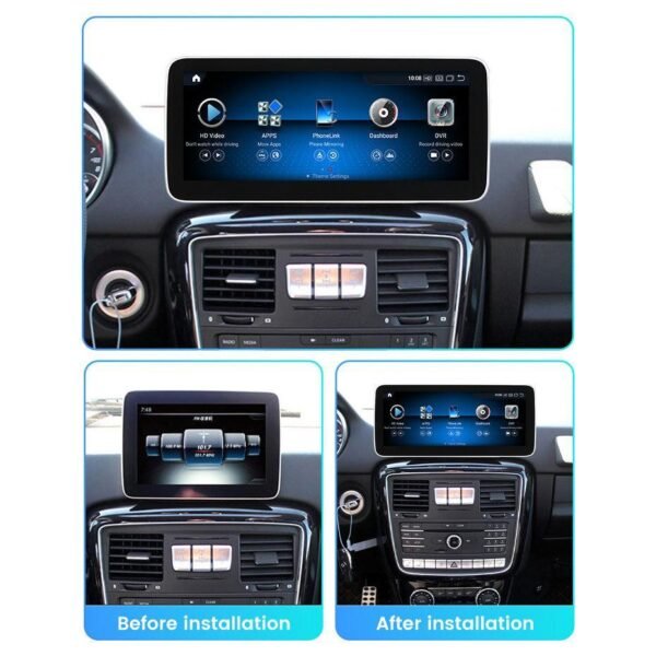 Apple CarPlay & Android Auto Android Screen Upgrade - Mercedes Benz G Class W461 & W463 - Image 9