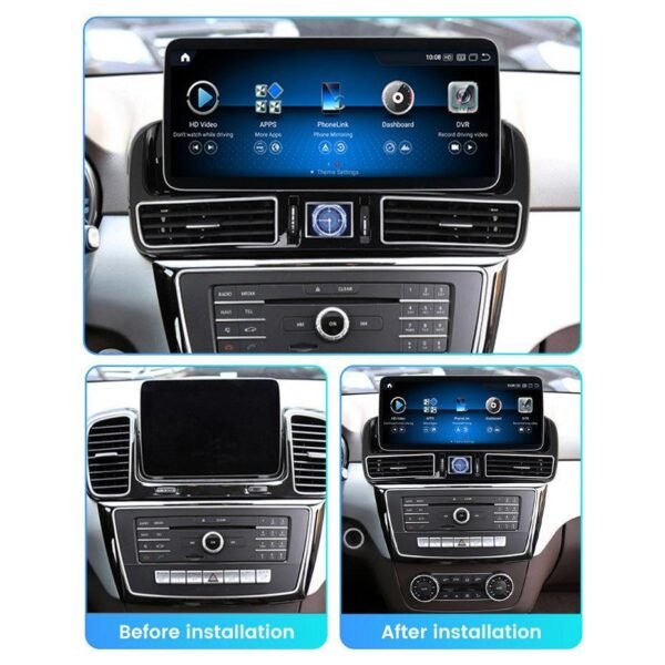 Apple CarPlay & Android Auto Android Screen Upgrade - Mercedes Benz GLE & GLS W166 & X166 - Image 16