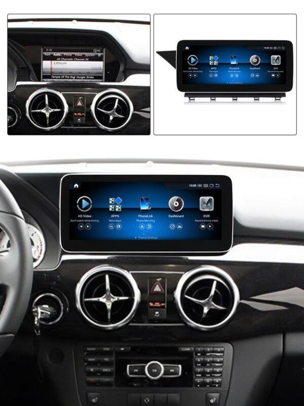 Apple CarPlay & Android Auto Android Screen Upgrade - Mercedes Benz GLK-Class X204 - Image 2