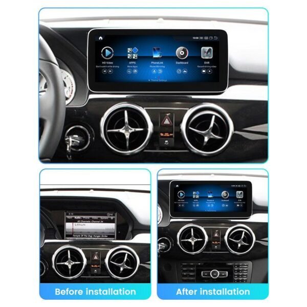 Apple CarPlay & Android Auto Android Screen Upgrade - Mercedes Benz GLK-Class X204 - Image 6