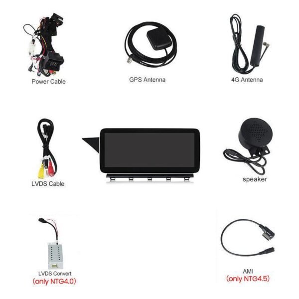 Apple CarPlay & Android Auto Android Screen Upgrade - Mercedes Benz GLK-Class X204 - Image 7