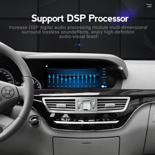 Apple CarPlay & Android Auto Android Screen Upgrade - Mercedes Benz S Class W221 - Image 2