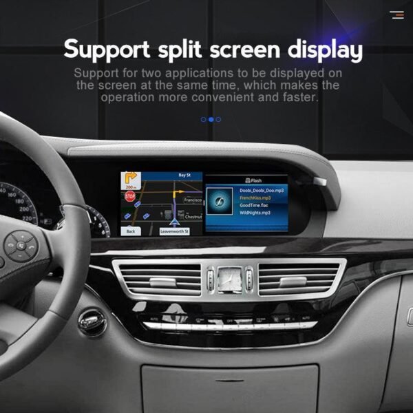 Apple CarPlay & Android Auto Android Screen Upgrade - Mercedes Benz S Class W221 - Image 3