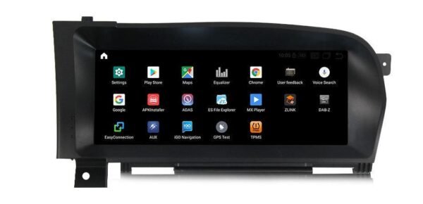 Apple CarPlay & Android Auto Android Screen Upgrade - Mercedes Benz S Class W221 - Image 7
