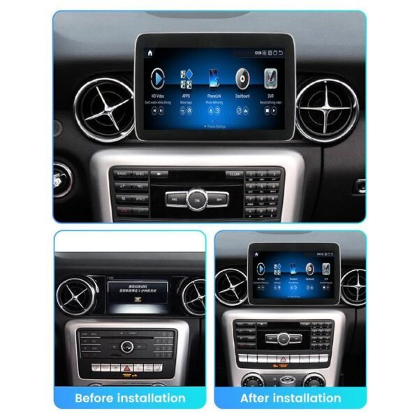 Apple CarPlay & Android Auto Android Screen Upgrade - Mercedes Benz SLK & SLC & SL Class R172 & R231 - Image 5