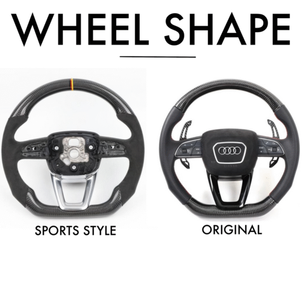 Audi Q Style - Full Custom Steering Wheel - Image 3