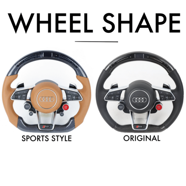 Audi R8 / TTRS Style - Full Custom Steering Wheel - Image 3