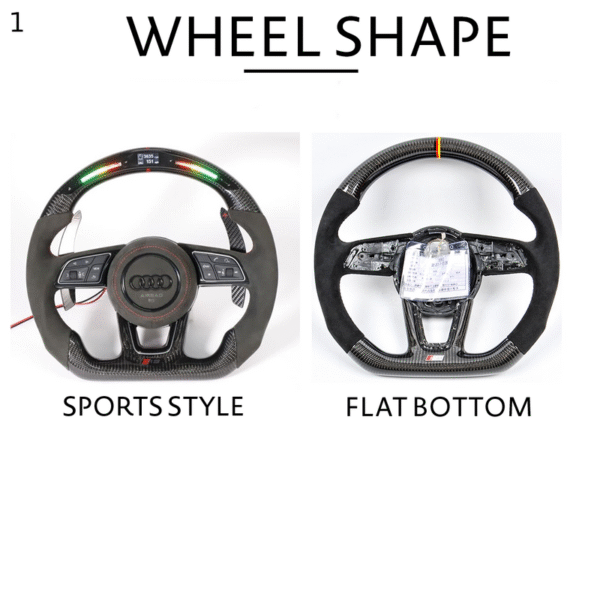 Audi RS Style - Full Custom Steering Wheel - Image 5