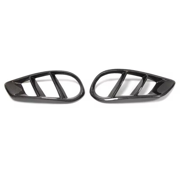 BRS Style Carbon Fiber Front Air Vent Trims - Mercedes Benz W205 C Class - Image 3