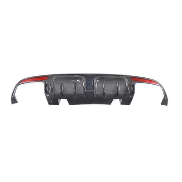 BRS Style Carbon Fiber Rear Diffuser - Mercedes Benz W205 C63 AMG - Image 5