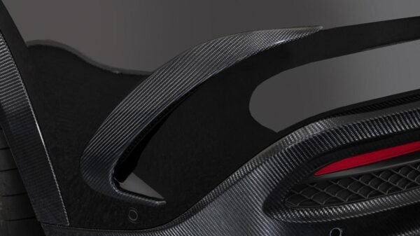 BRS Style Carbon Fiber Rear Fascia Inserts - Mercedes Benz C167 GLE Class - Image 3