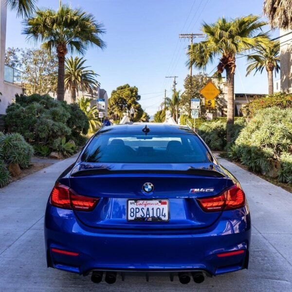 CS Style Carbon Fiber Trunk Spoiler - BMW F82/F83 M4 - Image 2