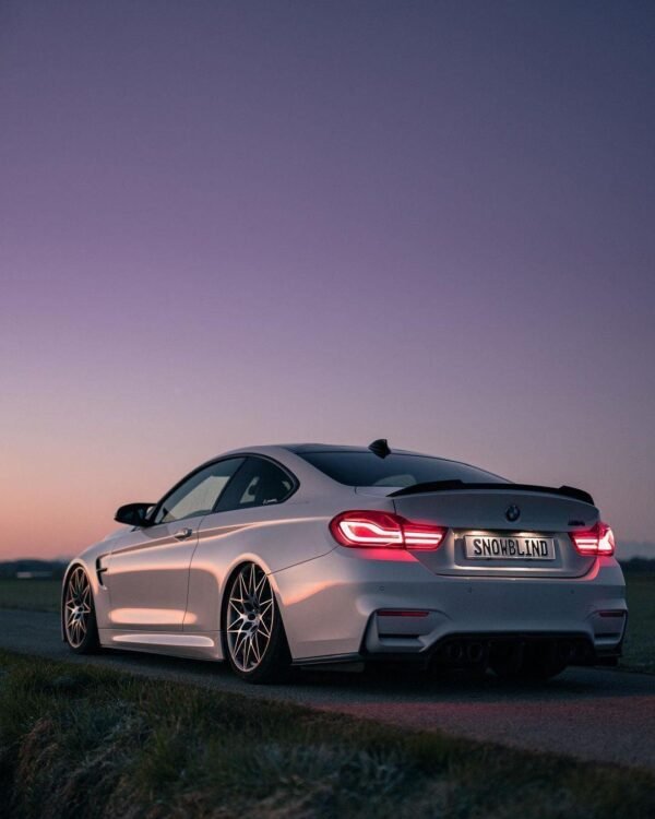 CS Style Carbon Fiber Trunk Spoiler - BMW F82/F83 M4 - Image 4