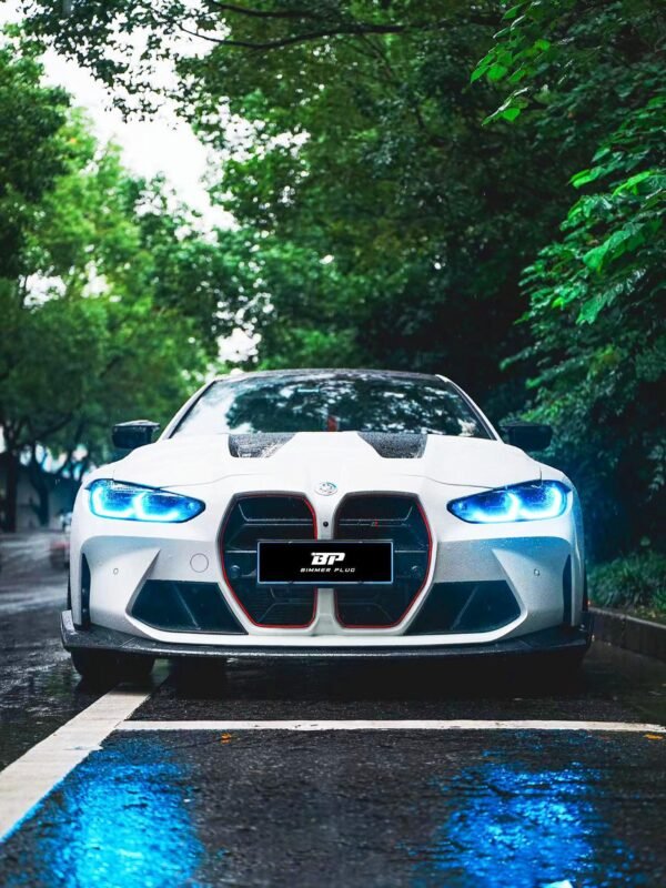 CSL Style Carbon Fiber Front Hood - BMW G80 M3 & G82/G83 M4 - Image 3