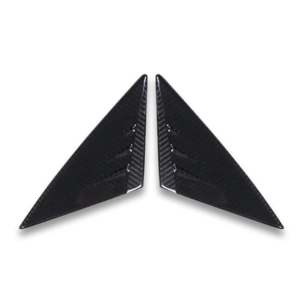 Carbon Fiber A-Pillar Triangle Trims - Mercedes Benz W177 A-Class & W118 CLA-Class - Image 4