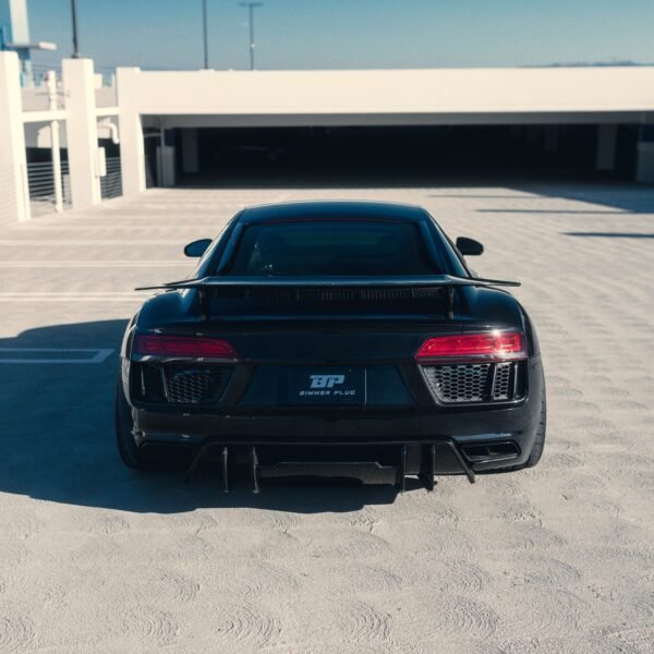 V Style Carbon Fiber Wing - Audi R8 V10 Gen 2 - Image 7
