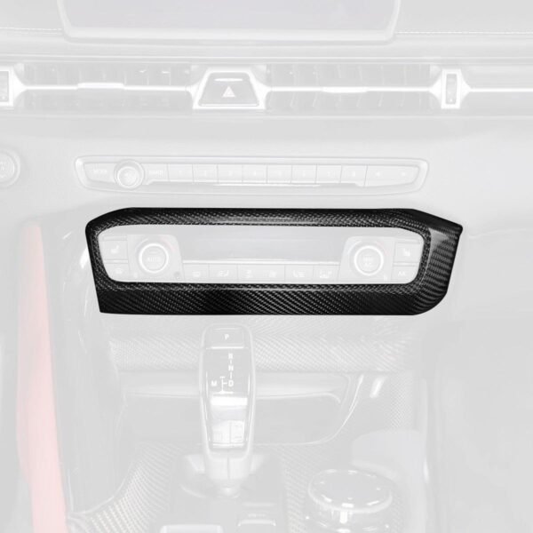 Carbon Fiber Center Console Cover - Toyota A90 Supra - Image 2