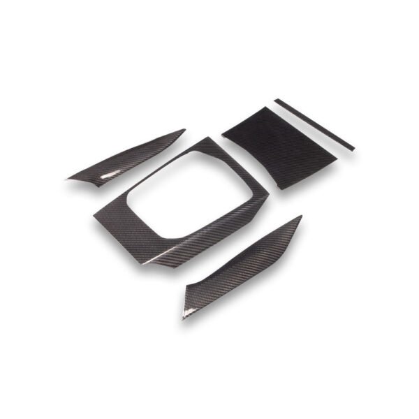 Carbon Fiber Center Console Trim Set - BMW G Chassis - Image 2