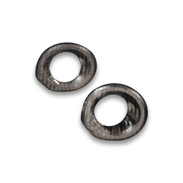 Carbon Fiber Door Audio Speaker Covers - Toyota A90 Supra - Image 5