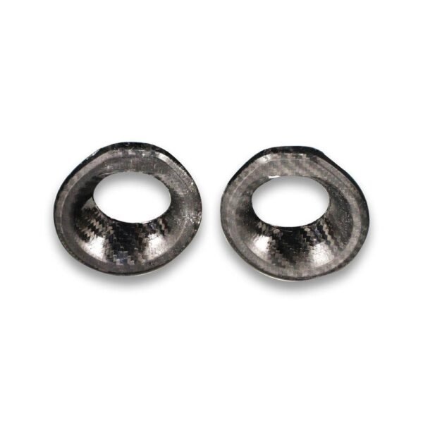 Carbon Fiber Door Audio Speaker Covers - Toyota A90 Supra - Image 6