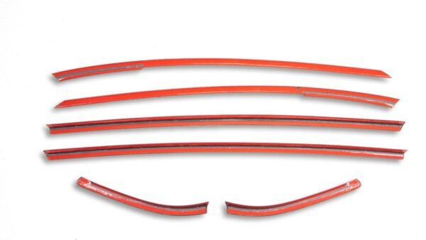 Carbon Fiber Door Window Molding Trim Set - Toyota A90 Supra - Image 5