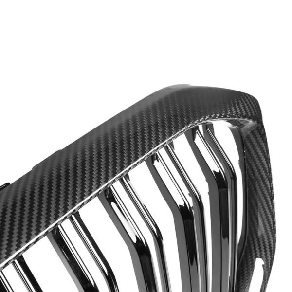 Carbon Fiber Dual Slat Front Grille - BMW G05 X5 - Image 4