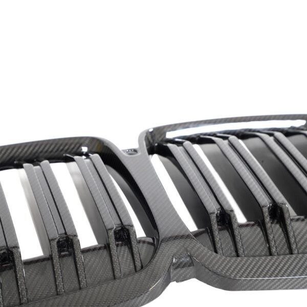 Carbon Fiber Dual Slat Front Grille - BMW G07 X7 - Image 6