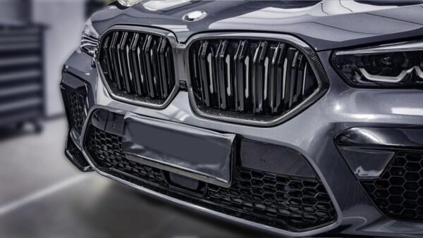 Carbon Fiber Dual Slat Grille - BMW F96 X6M & G06 X6 - Image 2