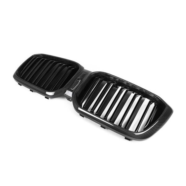 Carbon Fiber Dual Slat Grilles - BMW G01 X3 LCI & G02 X4 LCI - Image 2